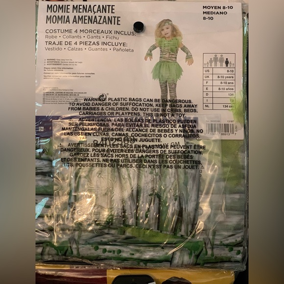 Menacing Mummy Costume Set - Medium Size - Picture 3 of 3